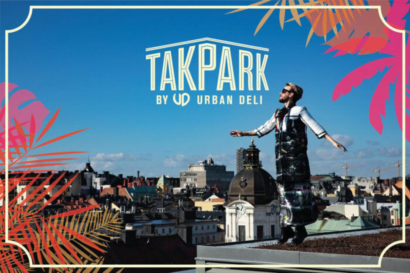 Fredrik Robertsson är ny nöjesansvarig för Takpark by Urban Deli.