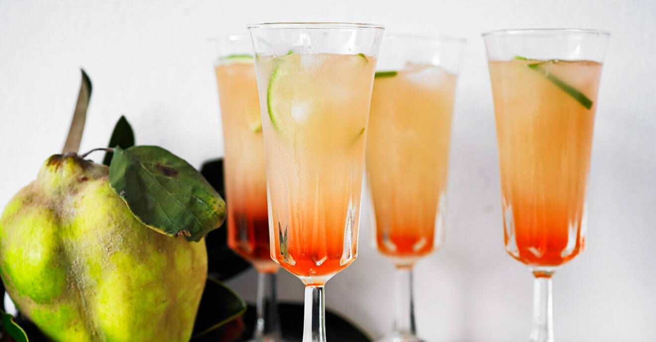 Bjud på en fördrink med Aperol och grapefrukt.