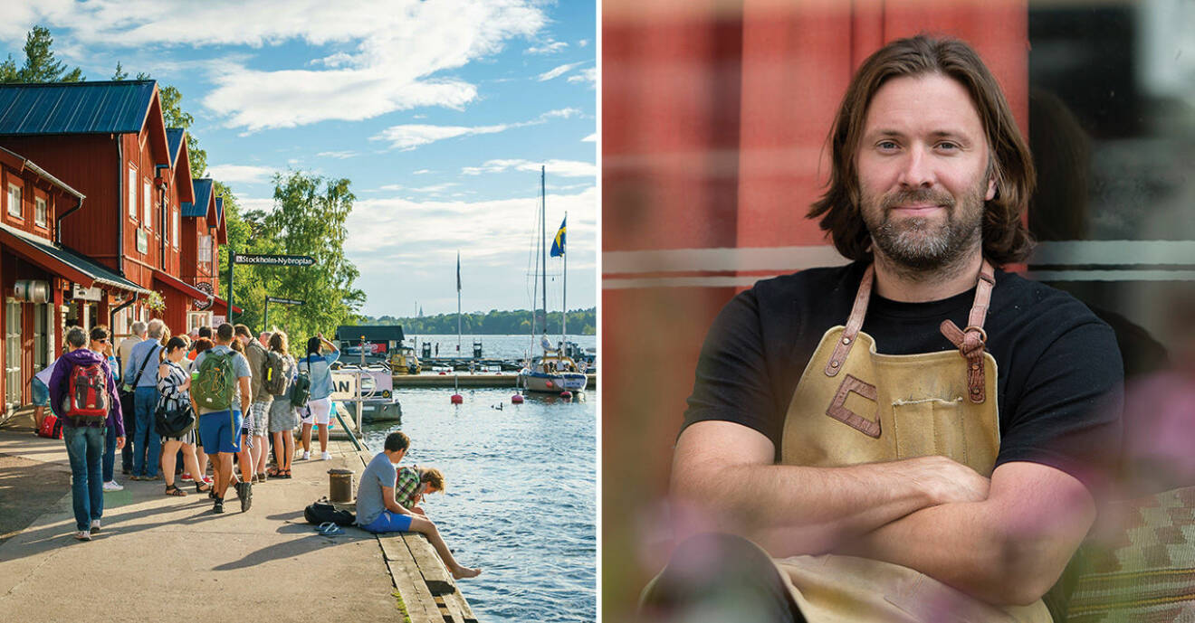 Niklas Ekstedt startar matfestivalen Foodstock på Fjäderholmarna