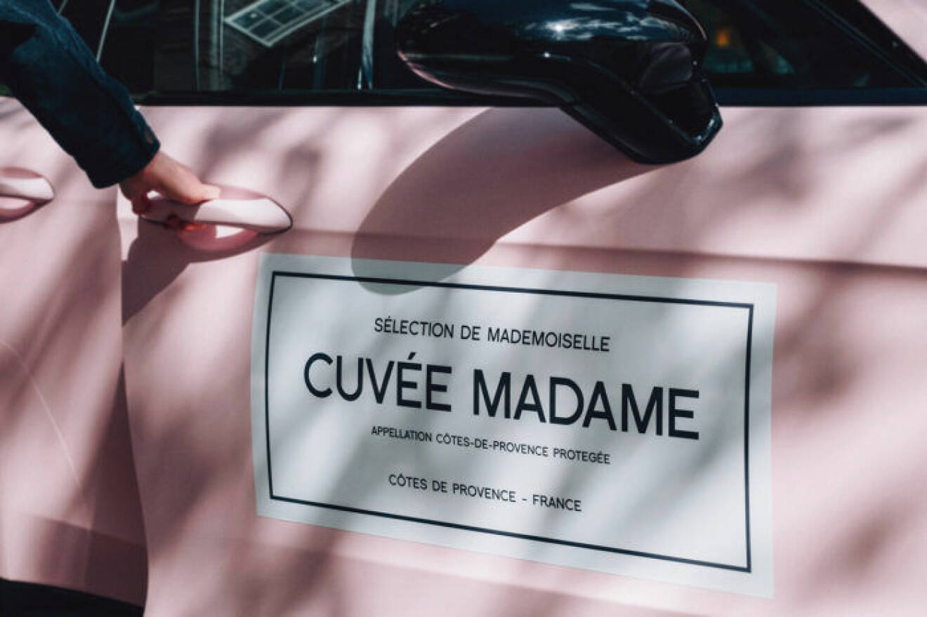 Bilen kan bokas kostnadsfritt av medlemmar i Cuvée Madames vinklubb. 