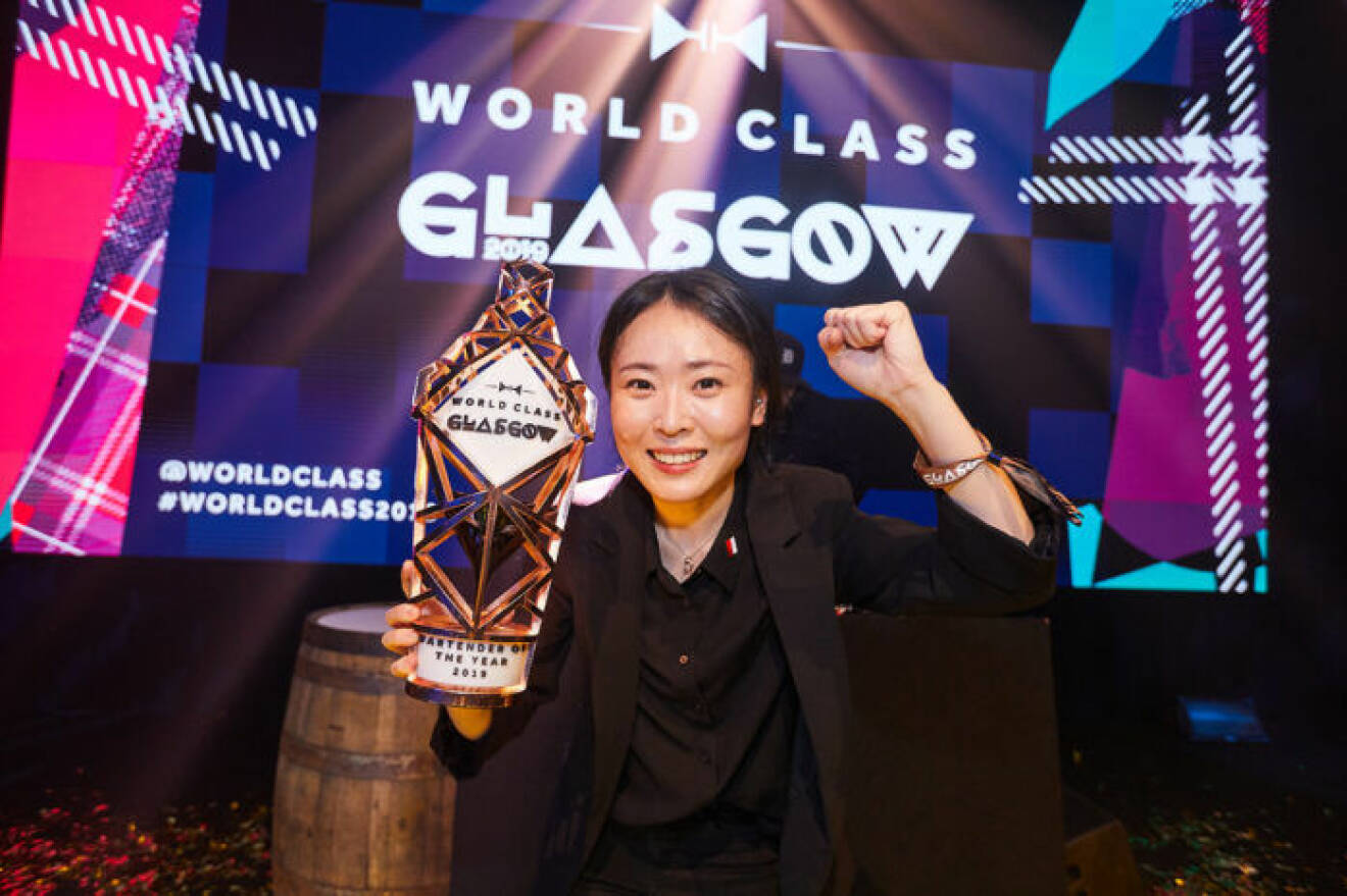 Bannie Kang kammade hem titeln World Class Bartender of the Year 2019.