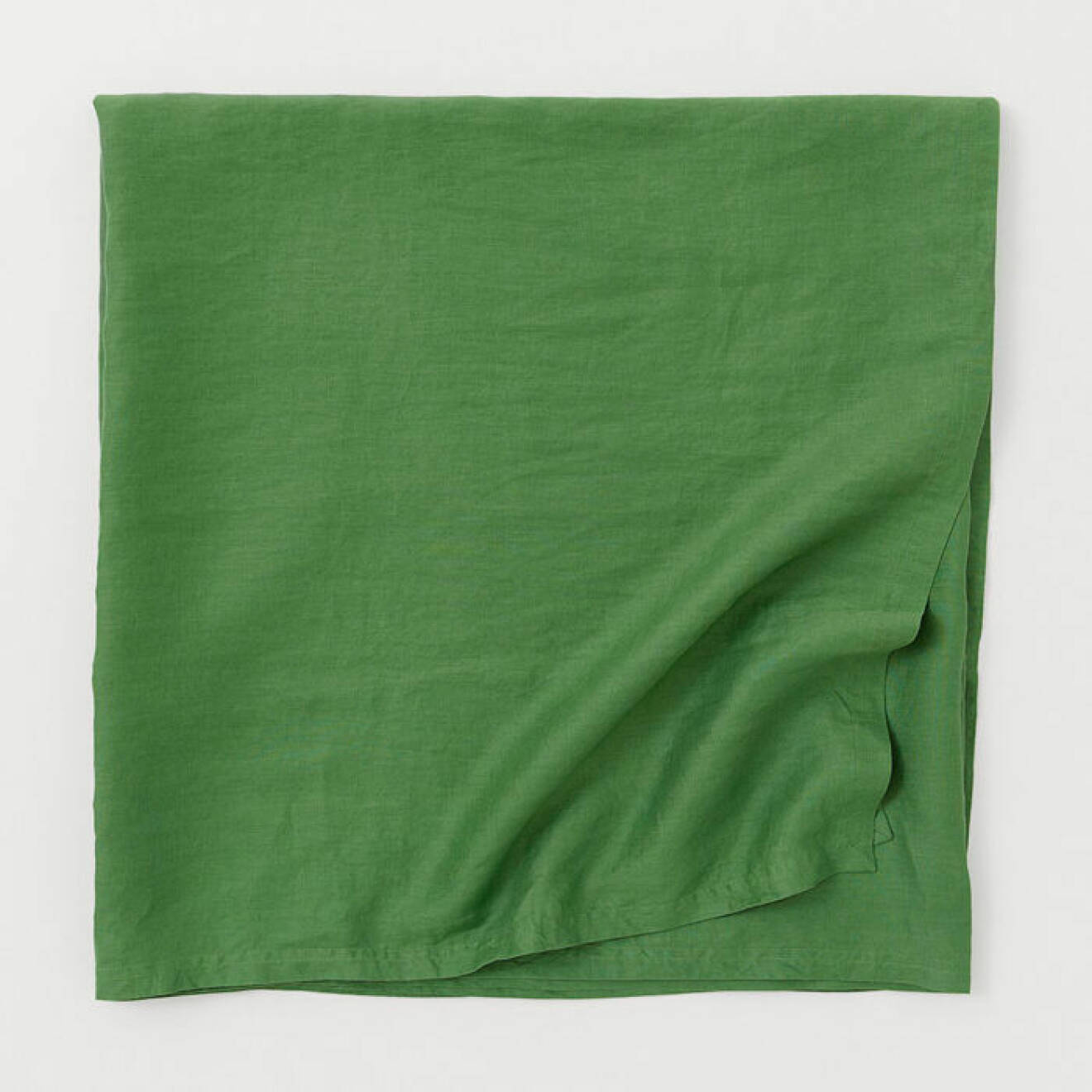 Tvättad linneduk grön från HMHome