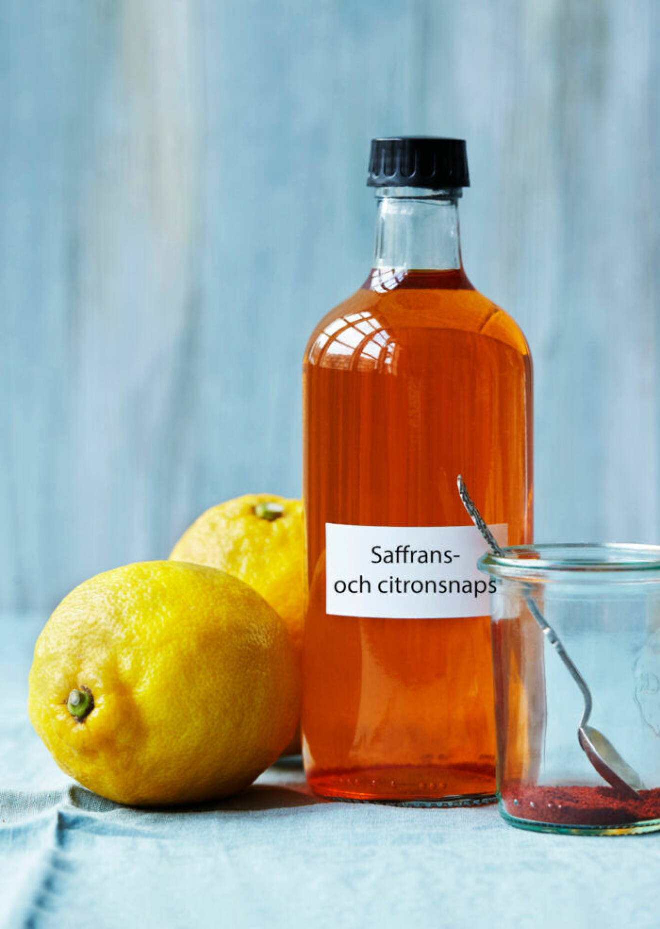 Saffrans- och citronsnaps