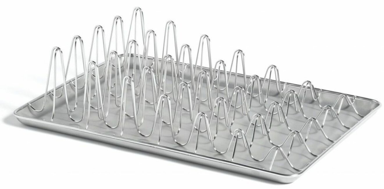hortwave dish rack med design av Leon Ransmeier från Hay