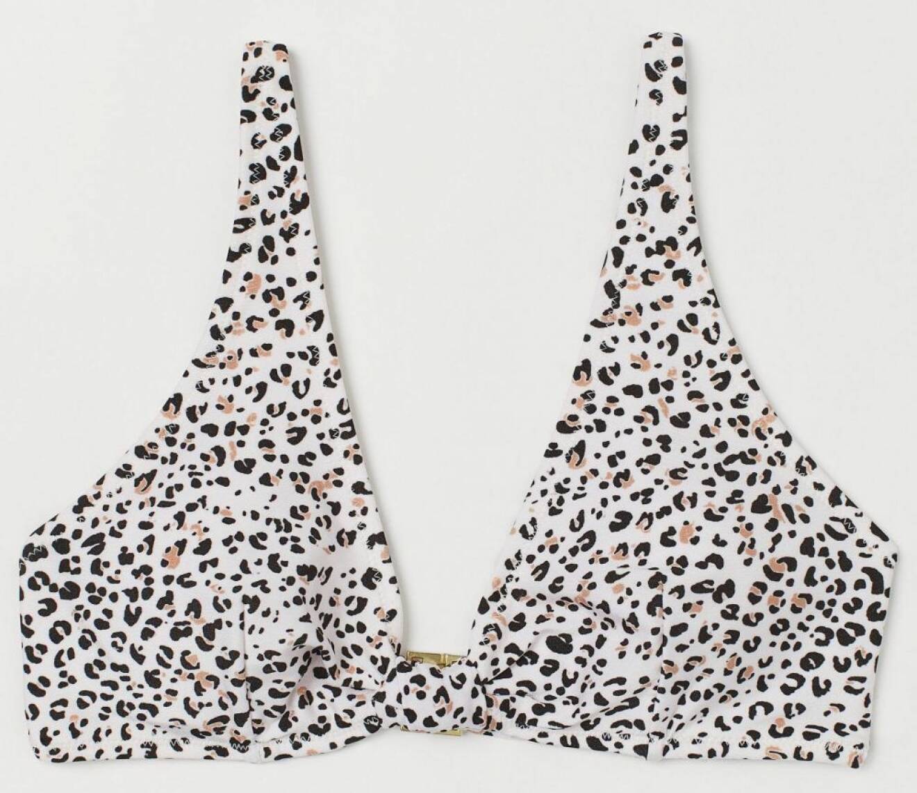 leopardmönstrad bikini från H&M.