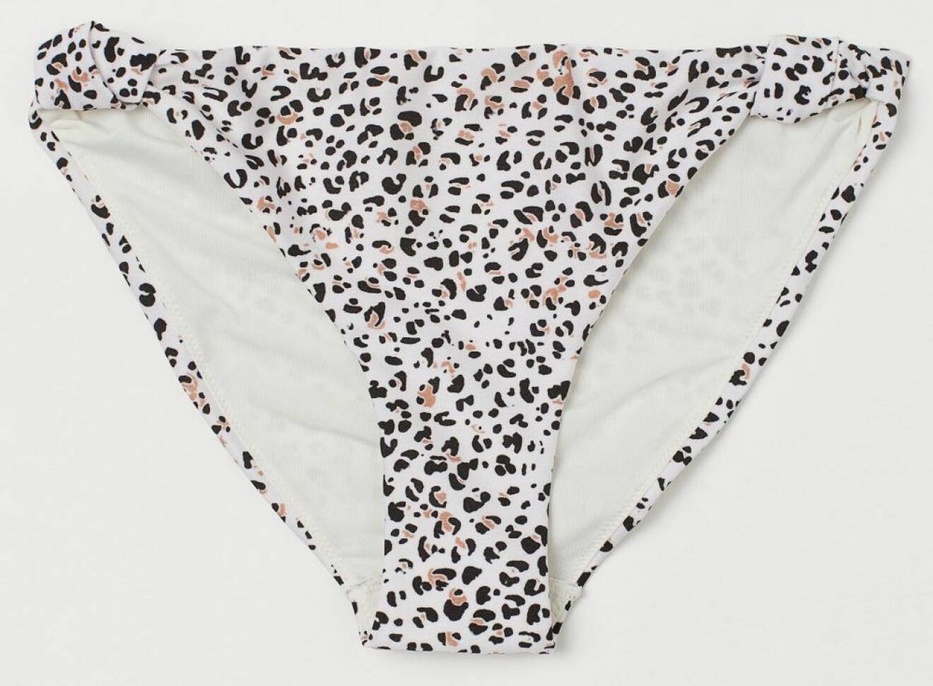 leopardmönstrad bikinitrosa från H&M.