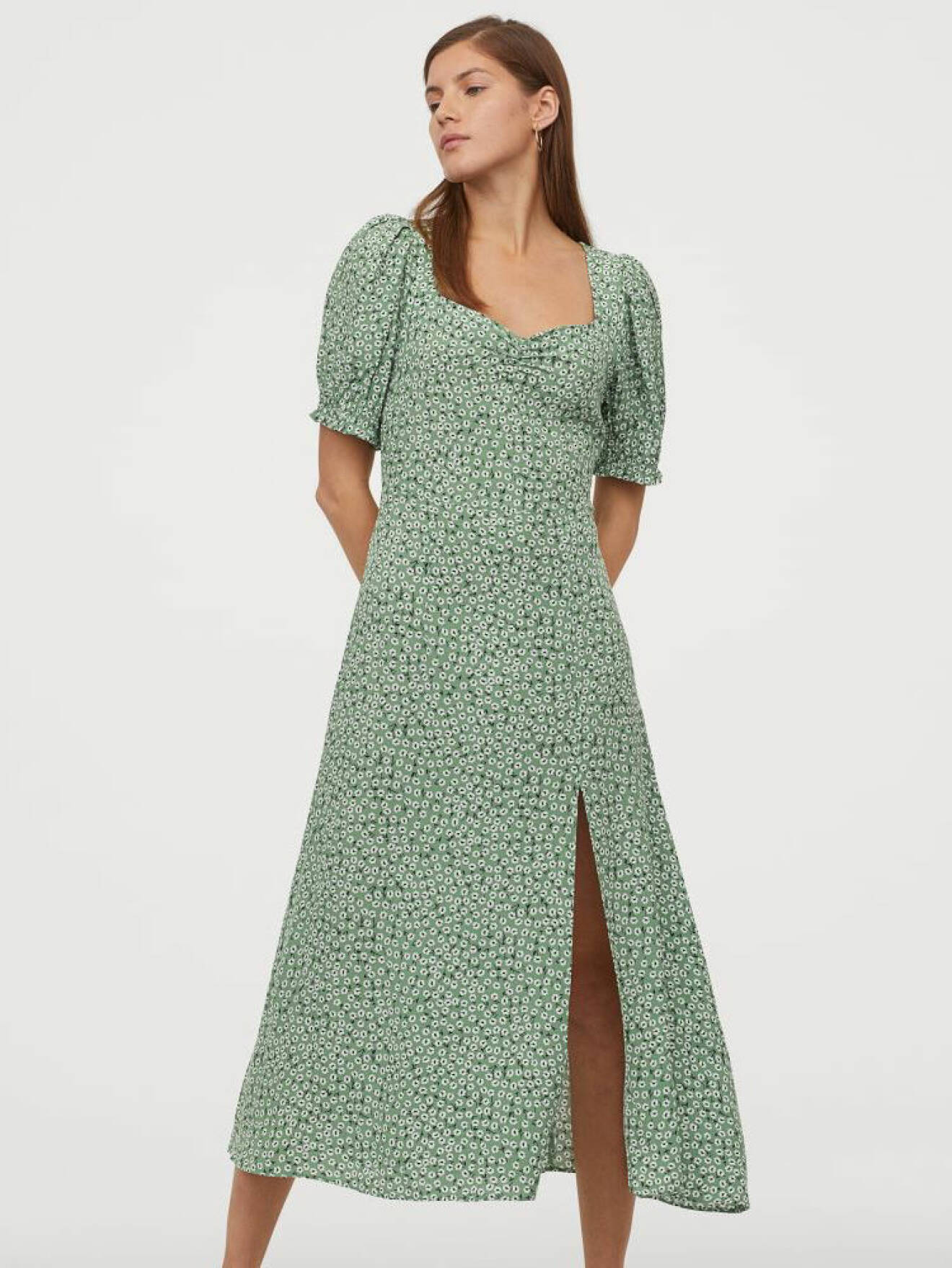Grön klänning från H&M