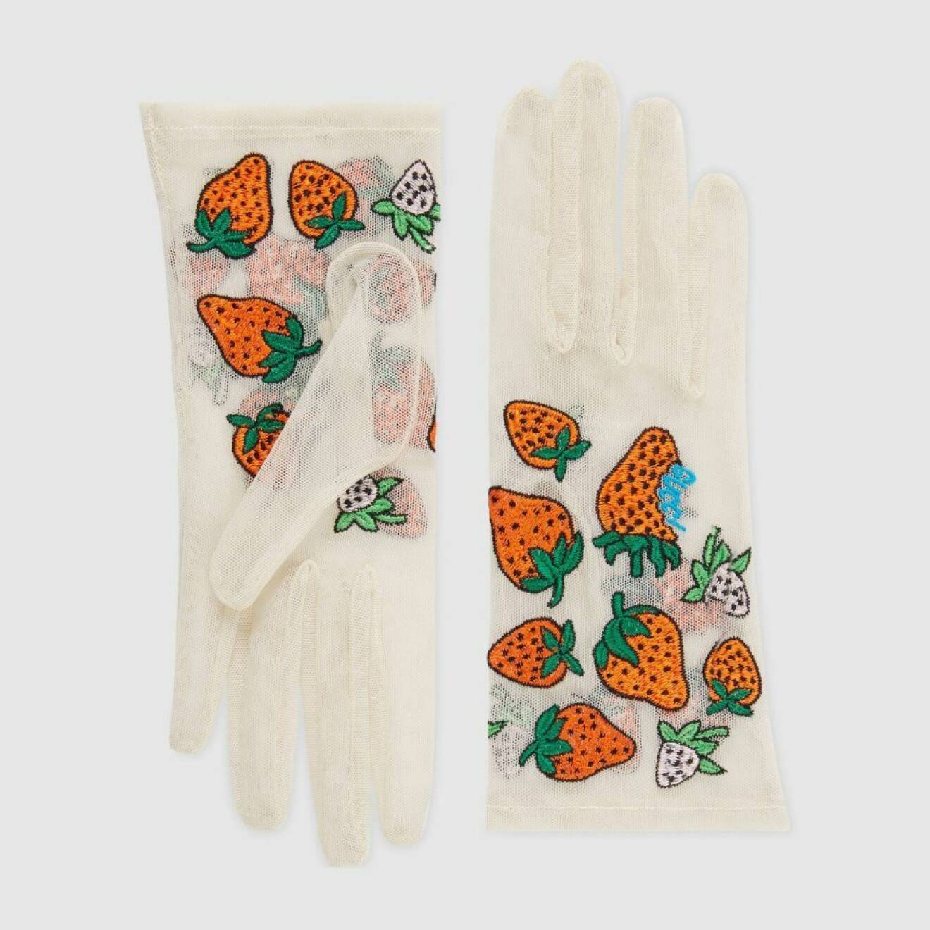 Lyxiga skira handskar från Gucci