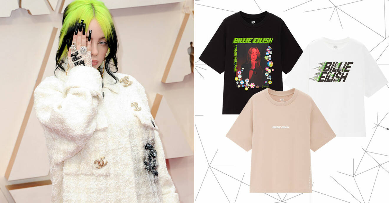 Uniqlo släpper t-shirtkollektion med Billie Eilish och Takashi Murakami