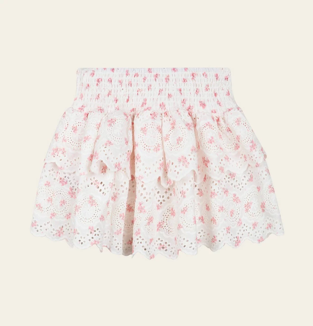 Mini Malina collection 2020: blommig kjol för barn