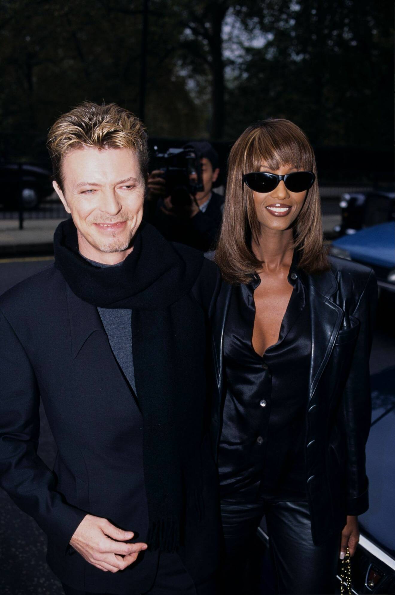 Matrixstil Bowie och Iman
