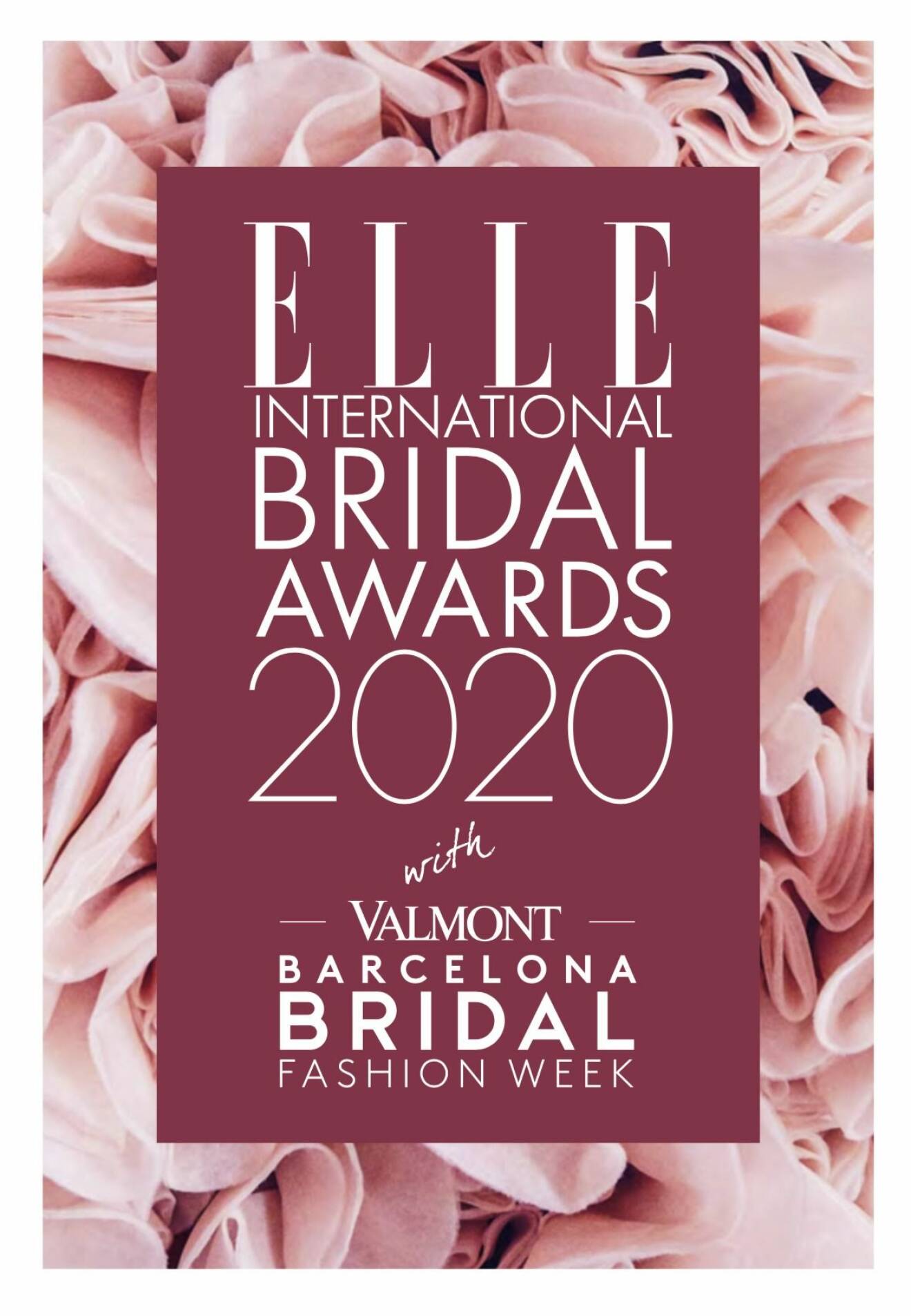 ELLE International bridal awards 2020.