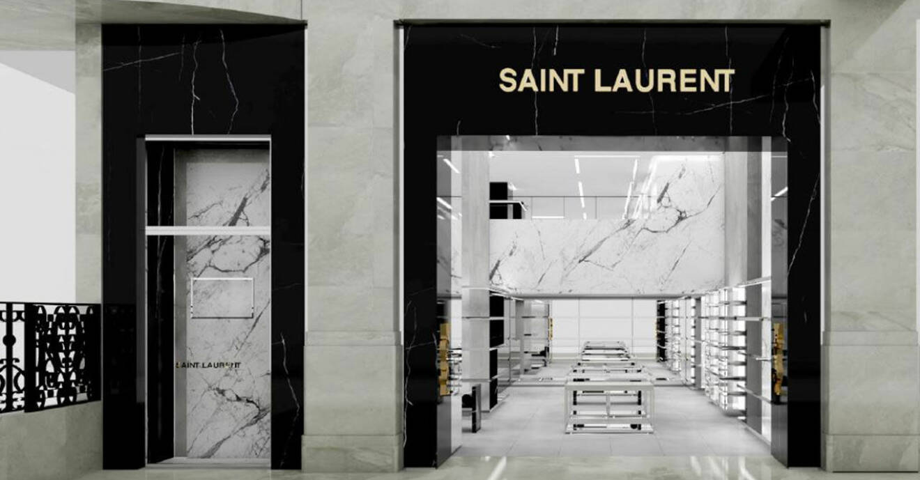 Saint Laurent öppnar sin första butik på NK i Stockholm