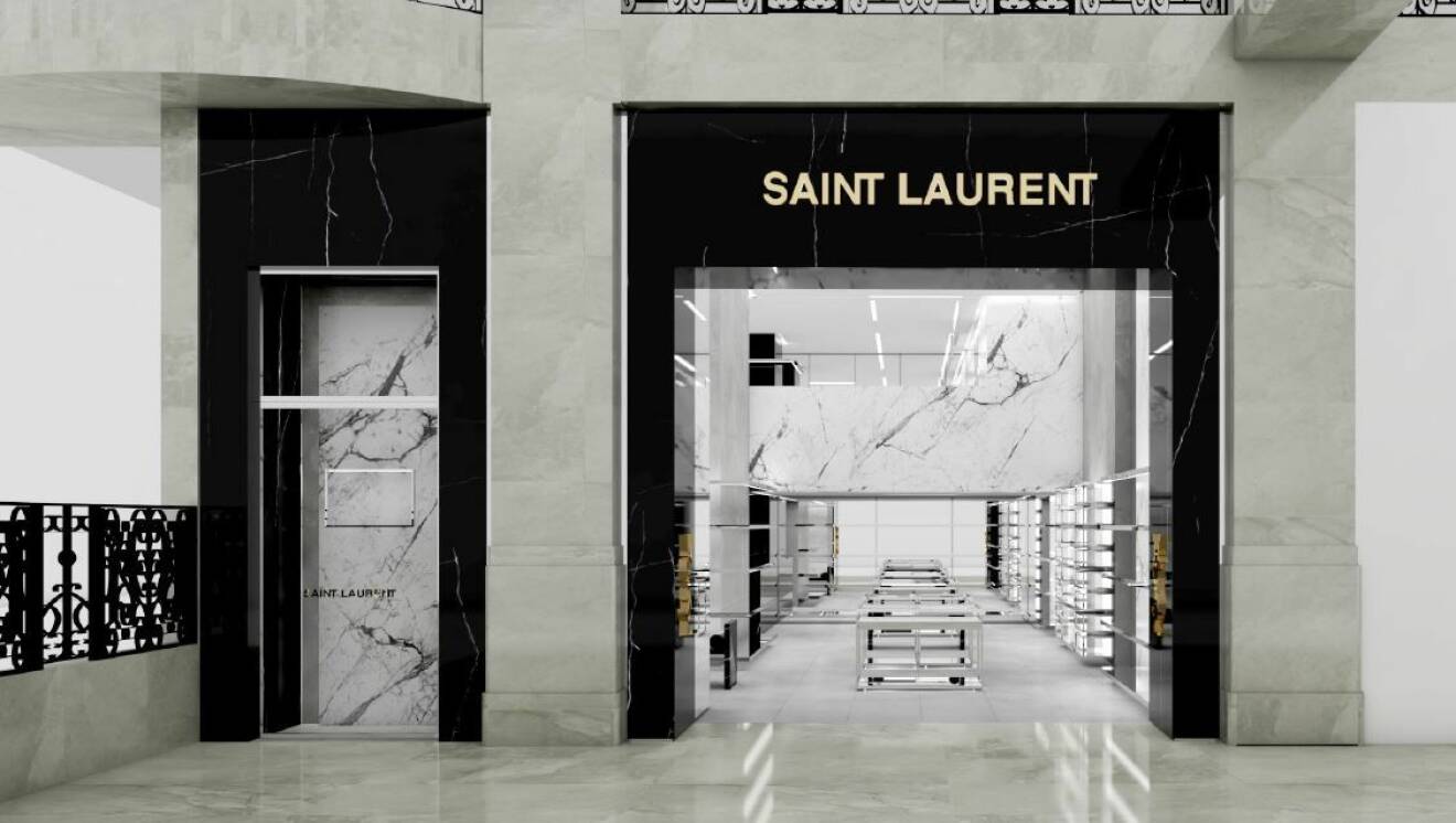 Saint Laurent Stockholm NK butik