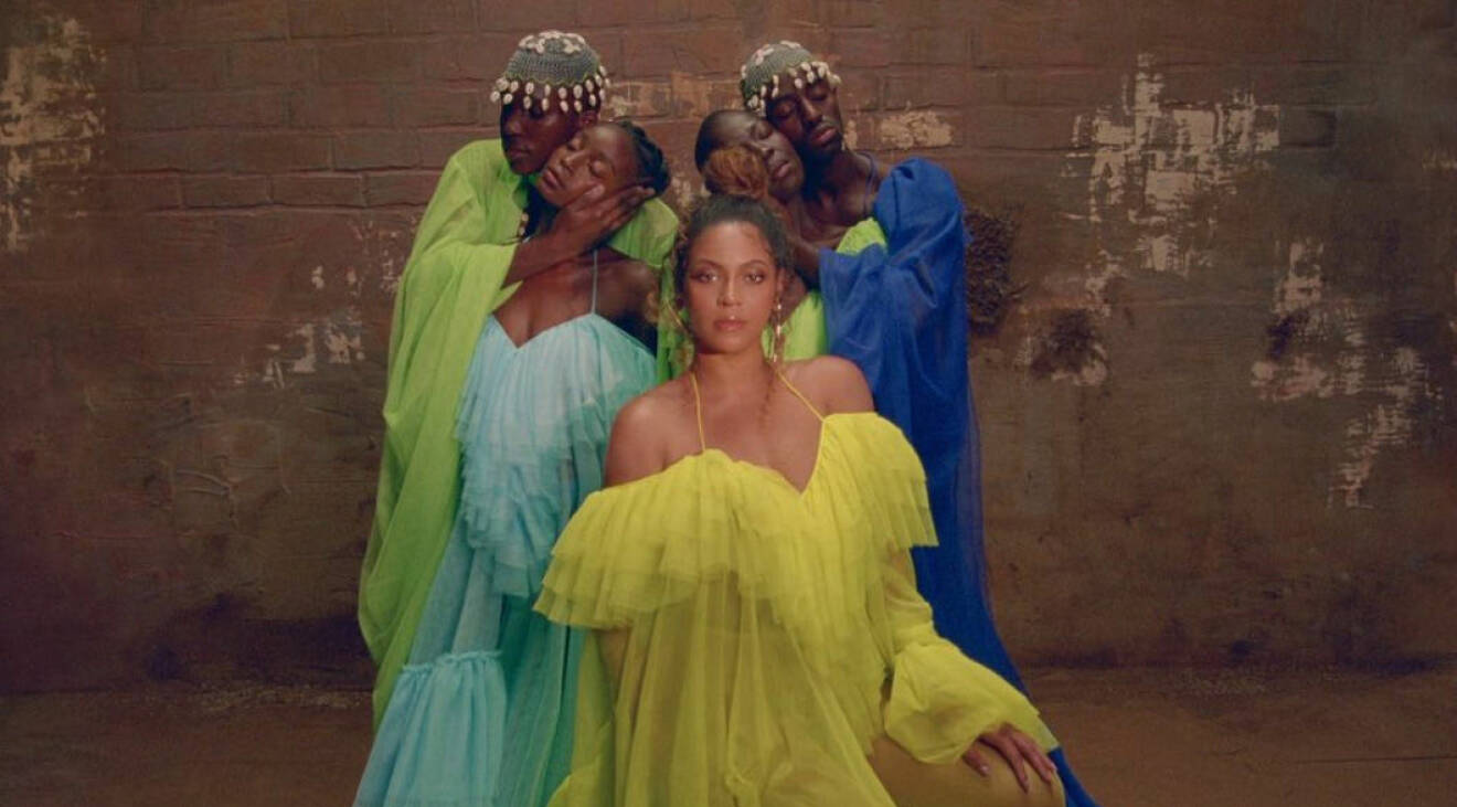 Beyonce iklädd Selam Fessahaye i Black Is King