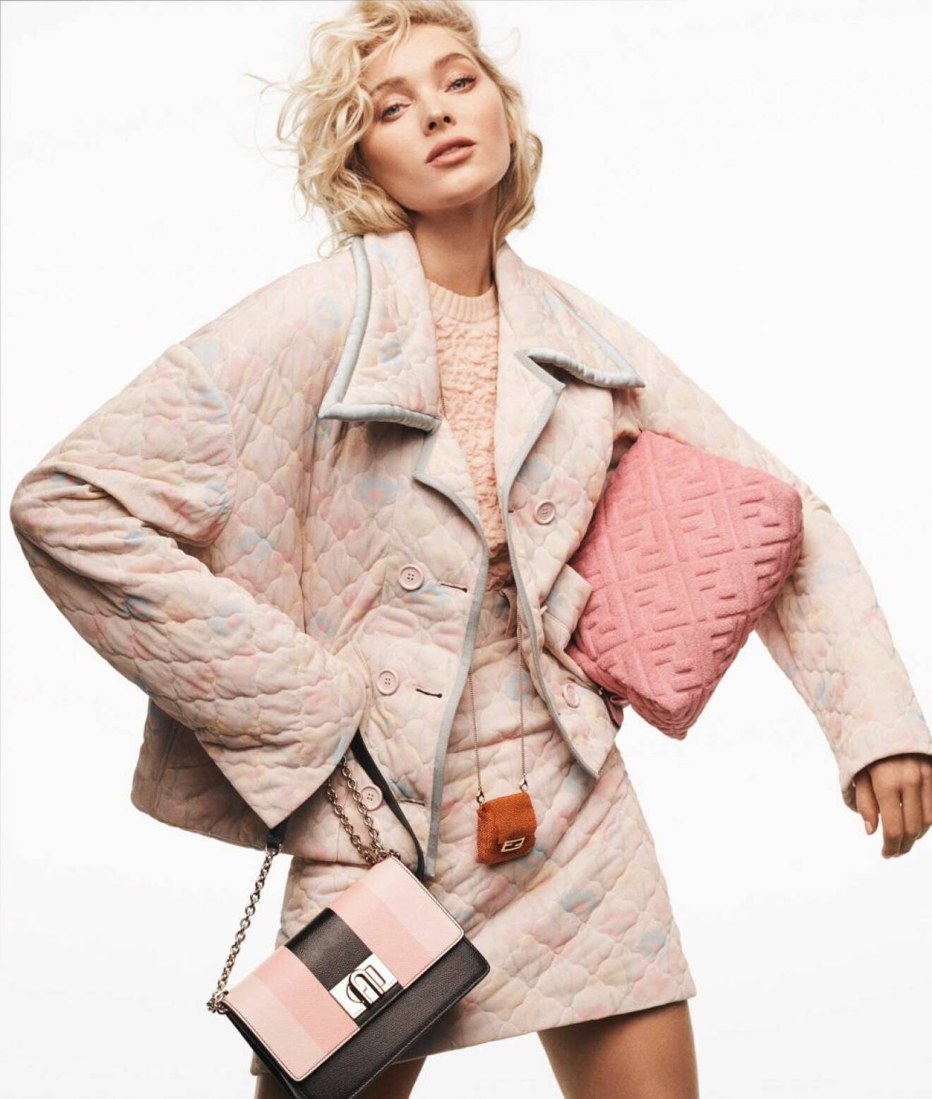 Så stylar du säsongens accessoartrend, rosa väska från Furla