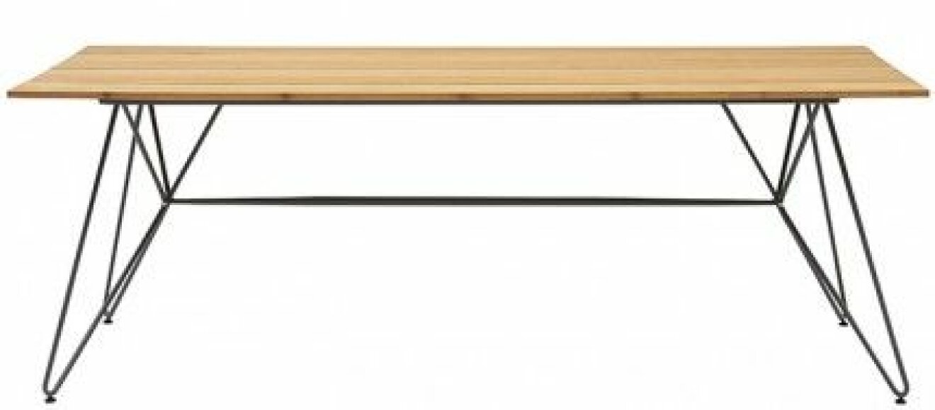 utemobler bord bambu