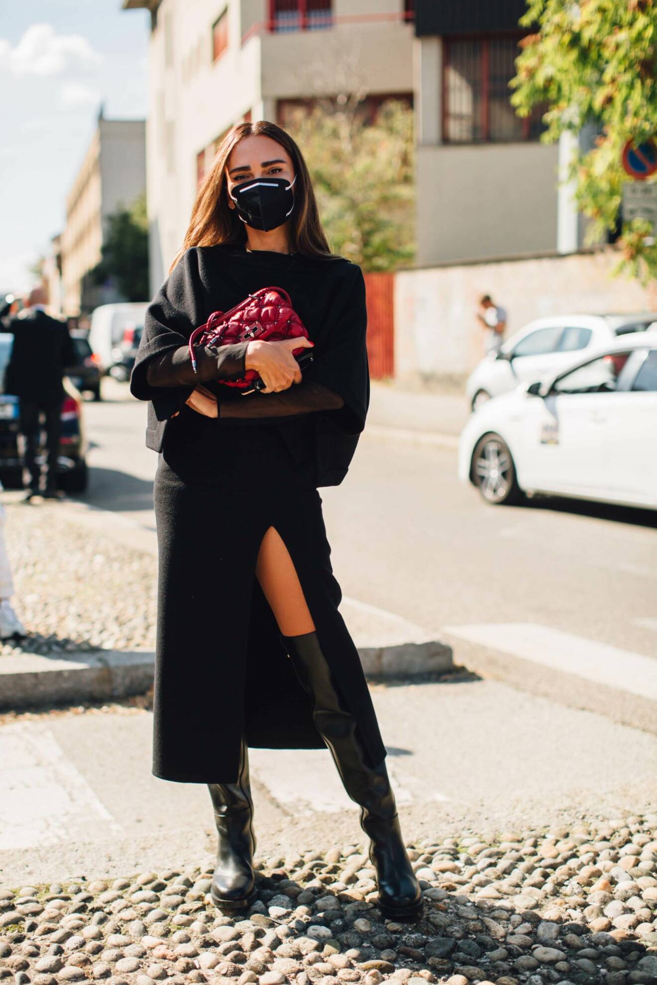 chunky boots streetstyle.