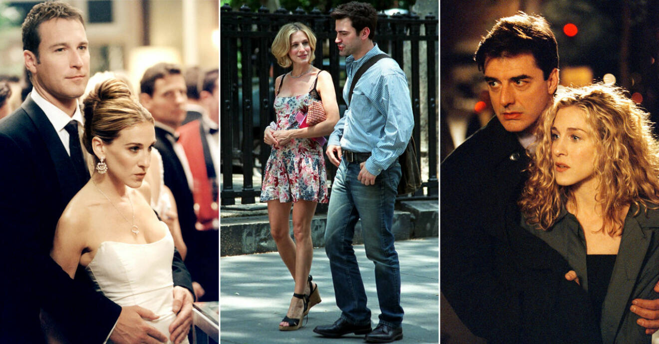 Carrie Bradshaws pojkvänner i Sex and the city rankade från värst till bäst