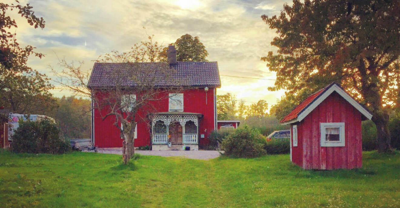 Anrik bondgård i Gamleby, Småland