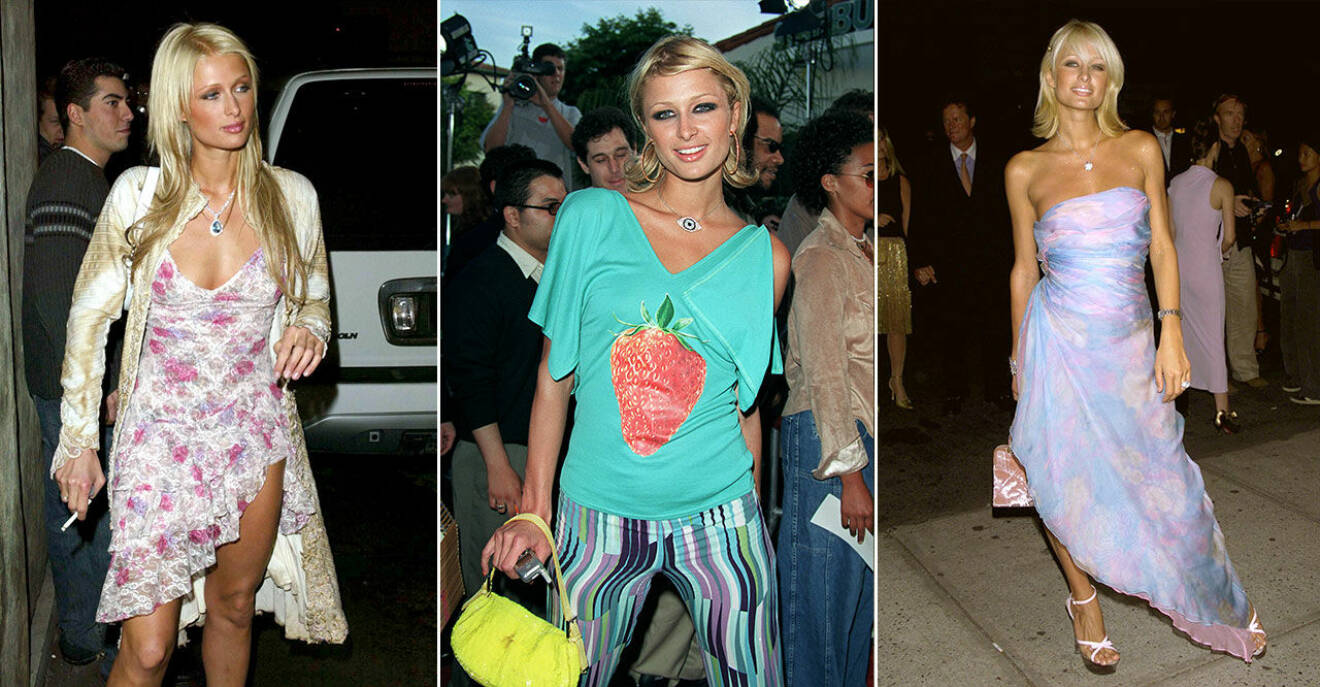 Paris Hiltons oförglömliga looks från 2000-talet