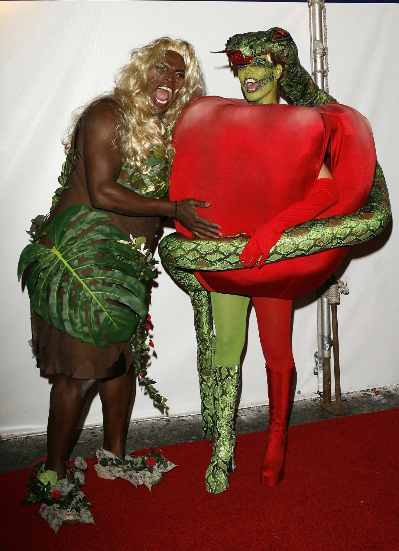 Heidi Klum och Seal på Halloween 2006
