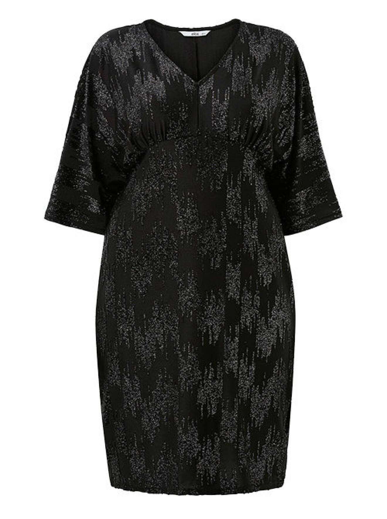 svart glittrig klänning från kakan x ellos