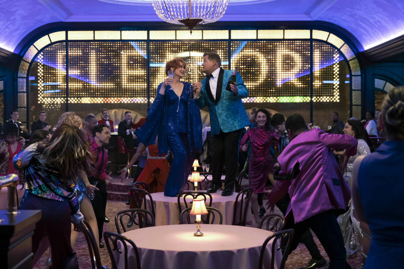 Meryl Streep och James Corden i nya Netflix-musikalen The Prom