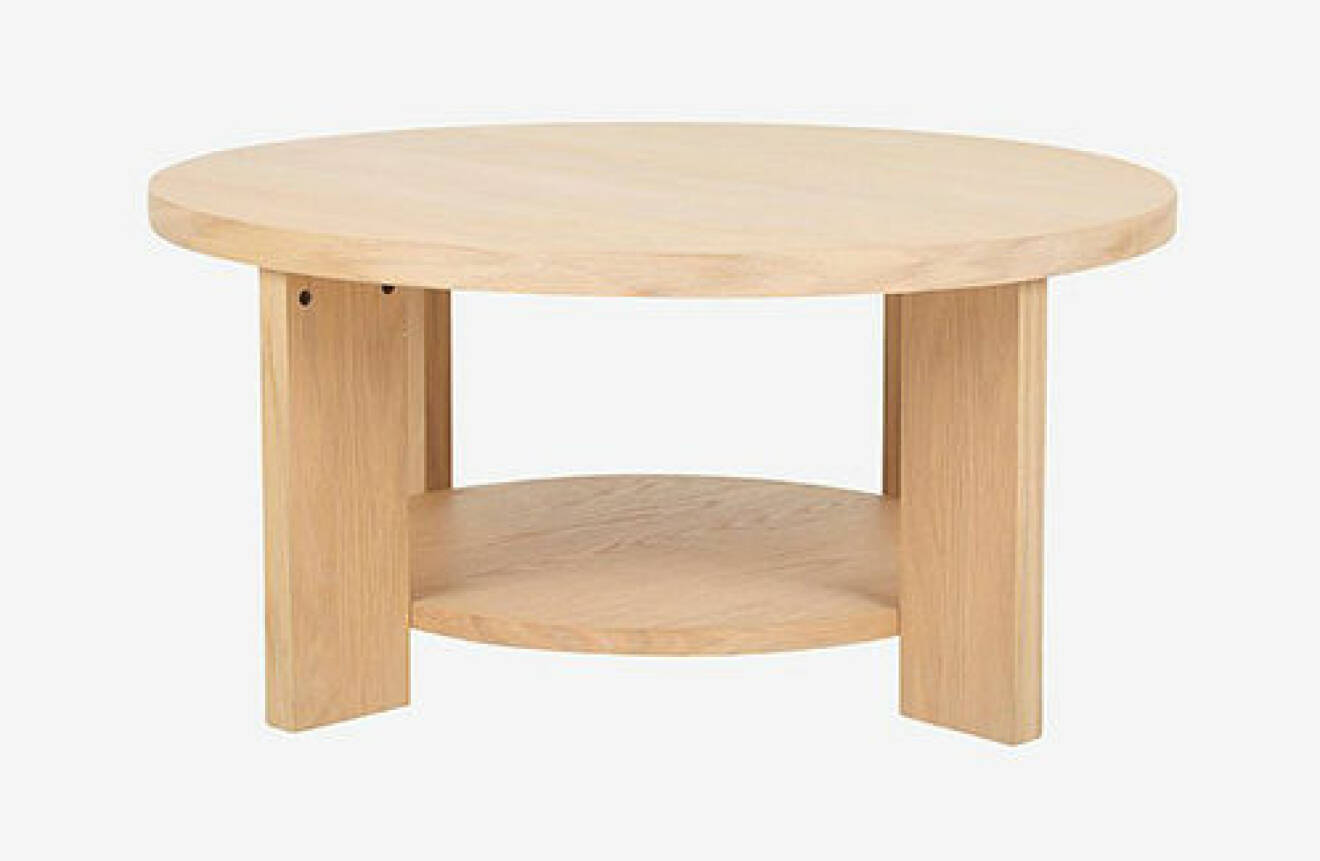 trendigt soffbord i trä från nordic furniture group