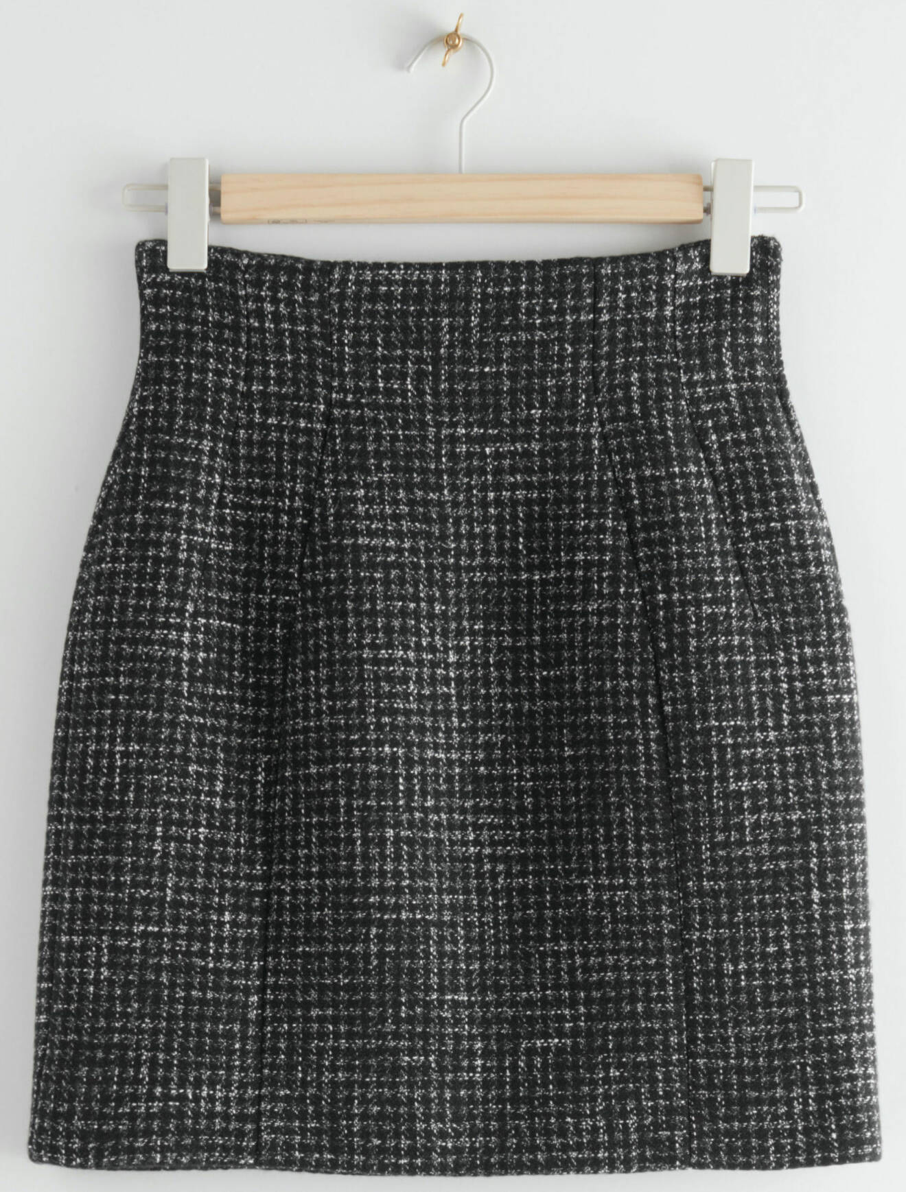 Kort kjol med rutmönster från &amp; other stories
