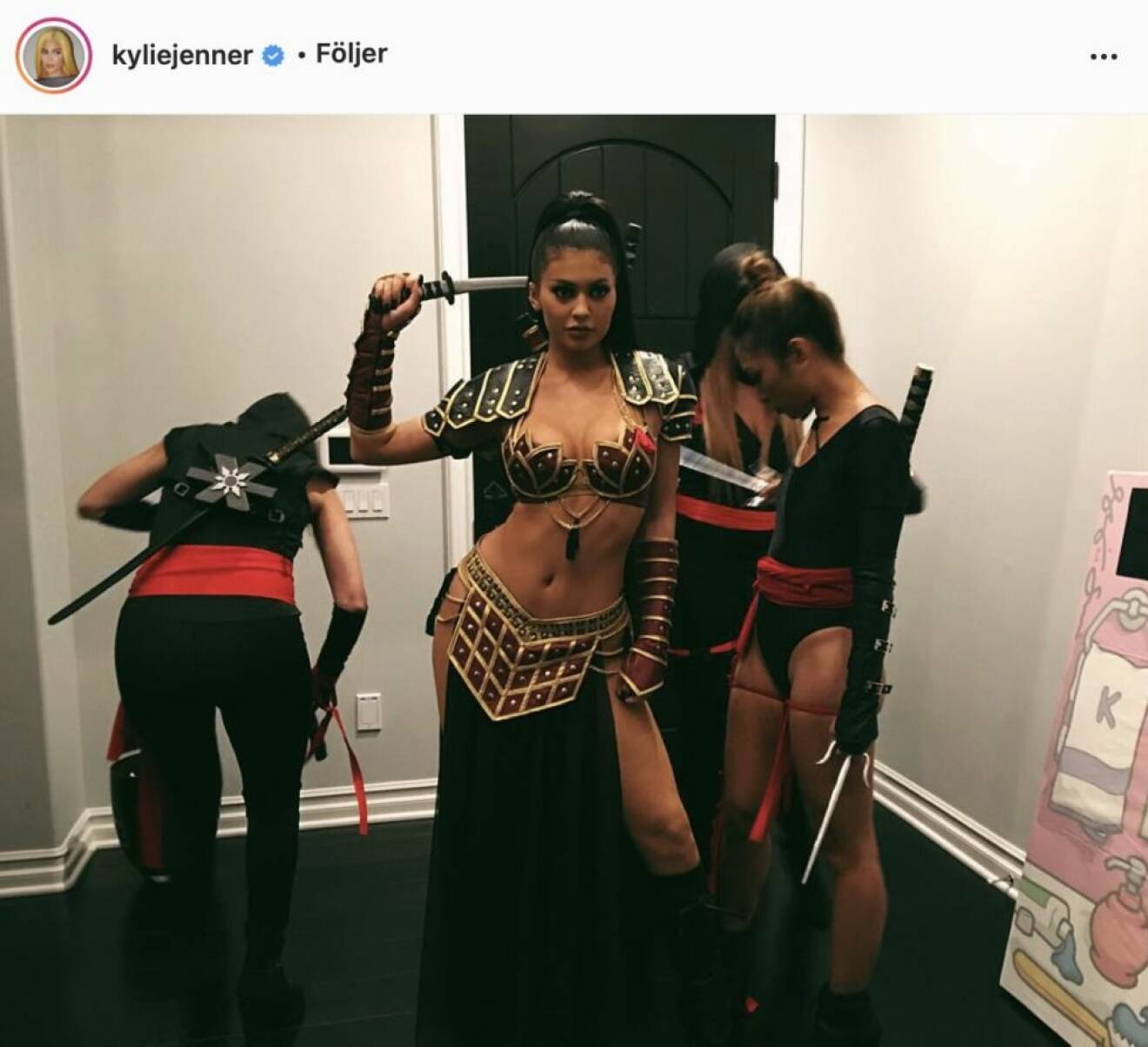 Kylie Jenner som ninja