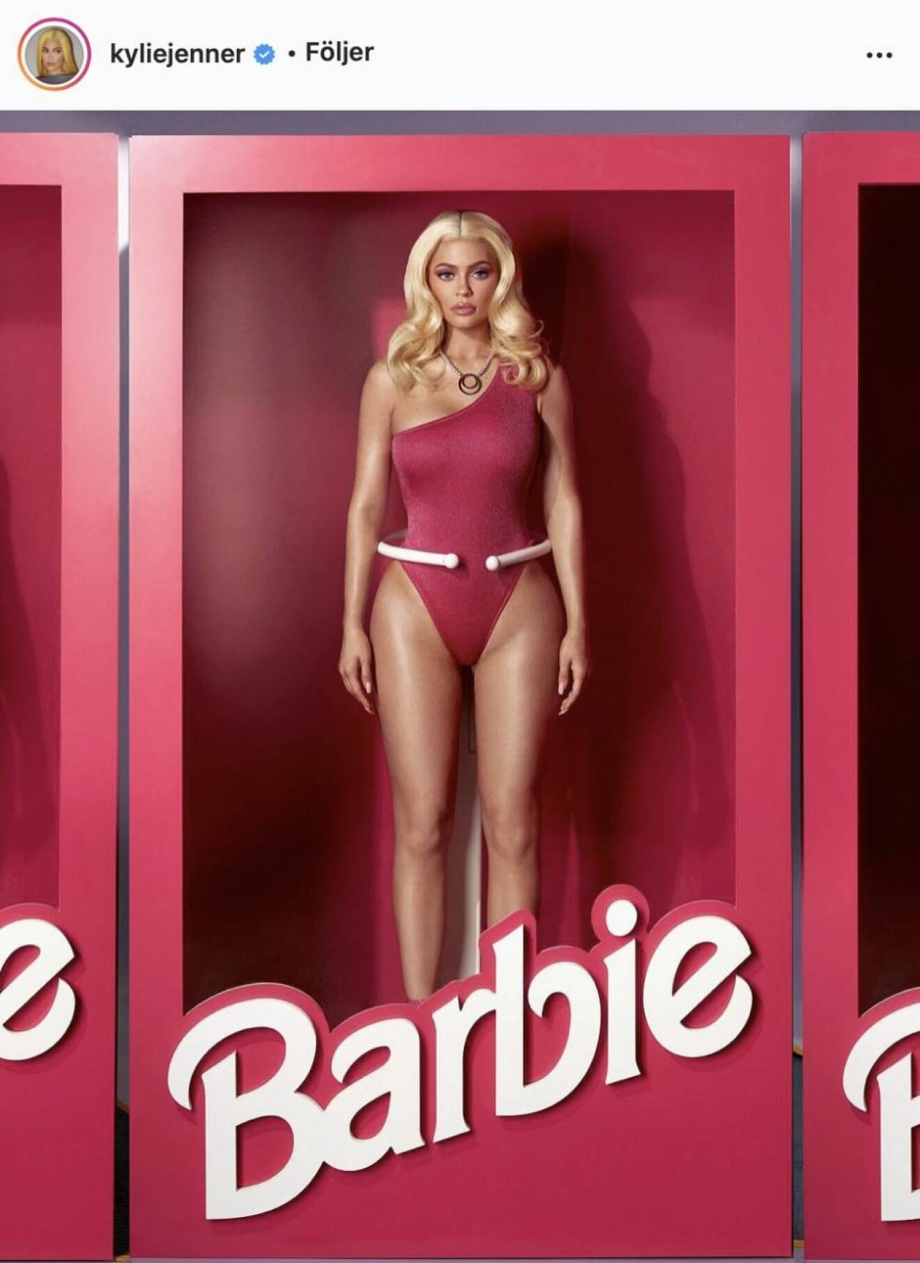 Kylie Jenner som Barbie