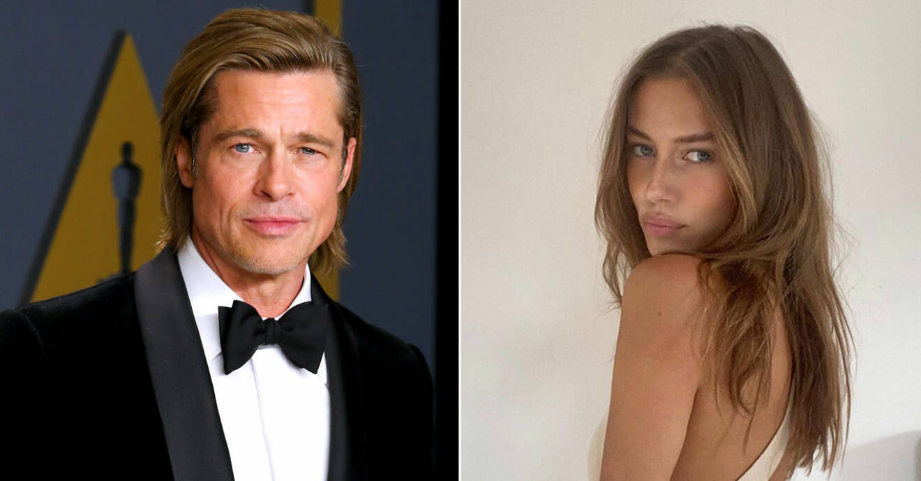 Brad Pitt och modellen Nicole Poturalski har gjort slut