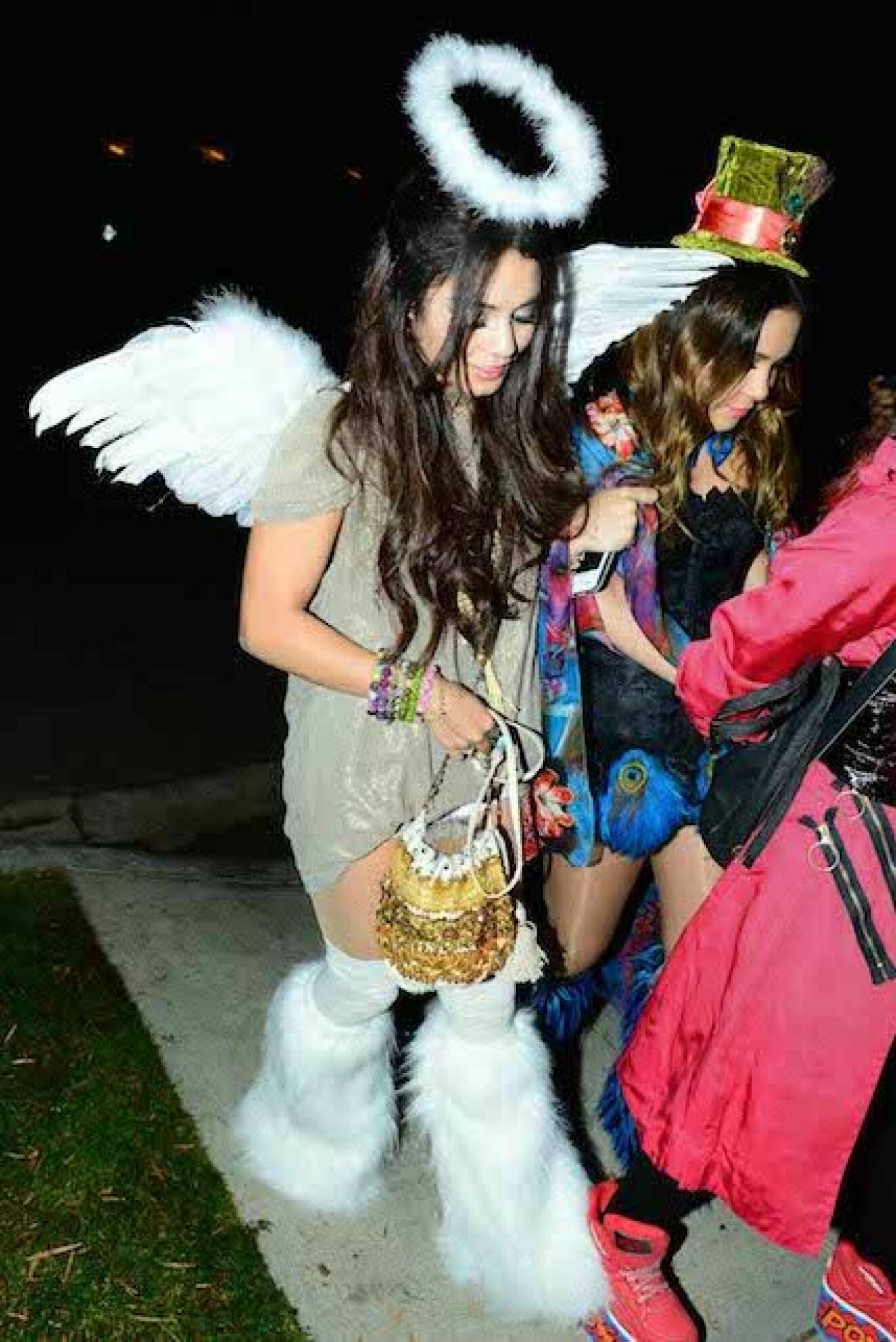 Celebrities Attend a Halloween Party in Beverly Hills, Los Angeles, America - 25 Oct 2013