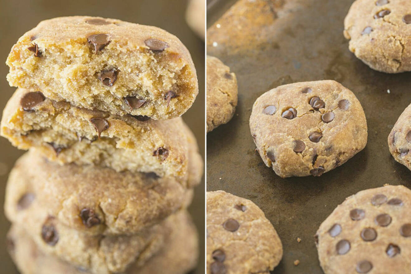 Superenkla cookies med bara 4 ingredienser.