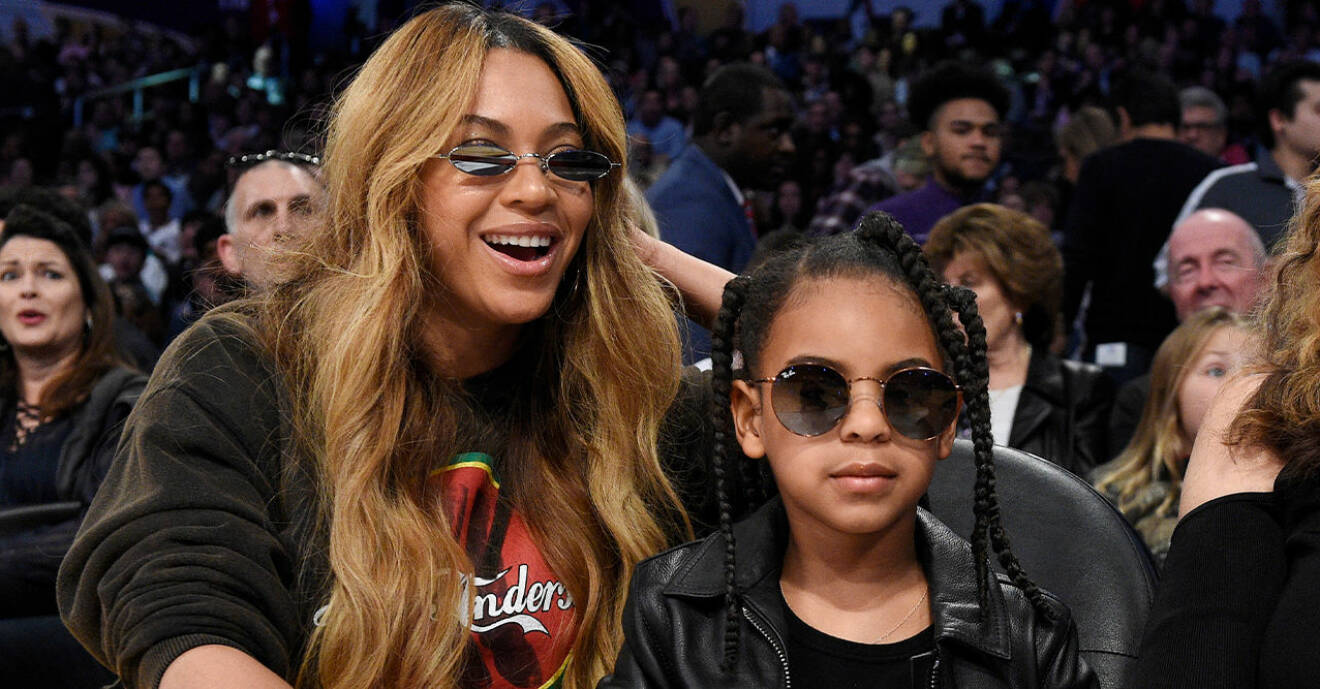Beyoncé och Jay Z dotter Blue Ivy spelar in ljudbok.