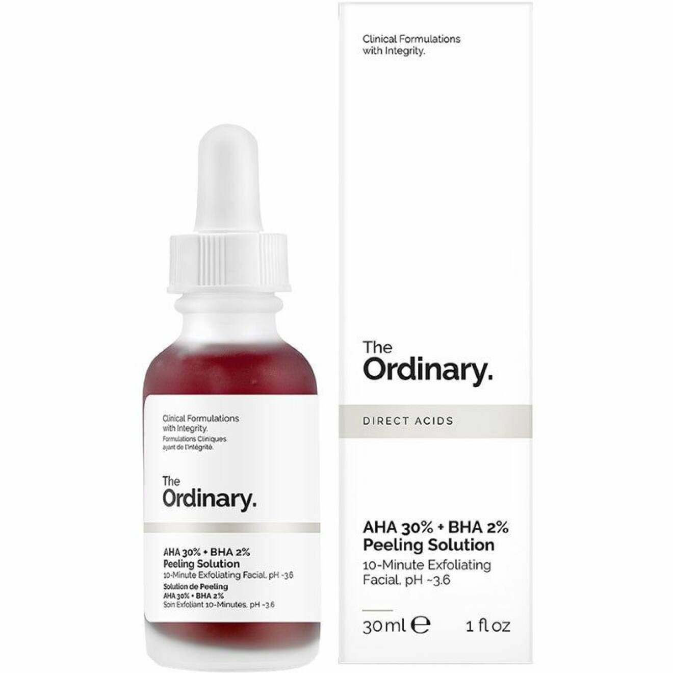 The peeling solution the ordinary