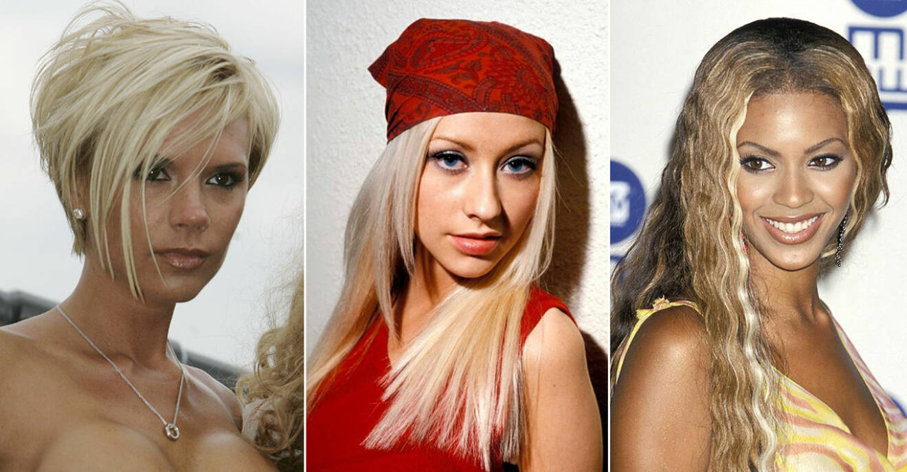 Victoria Beckham, Christina Aguilera och Beyonce