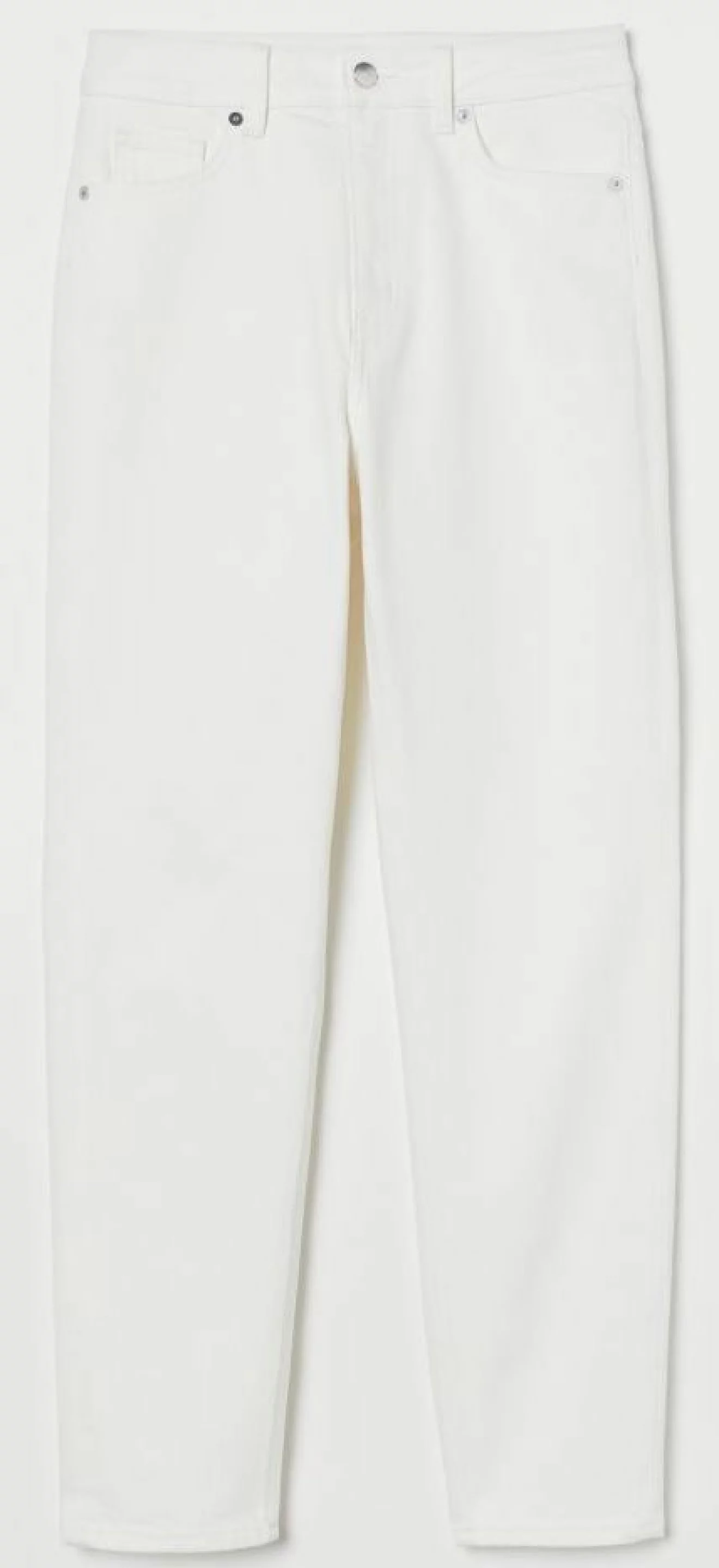 Vita jeans i rak modell, H&amp;M