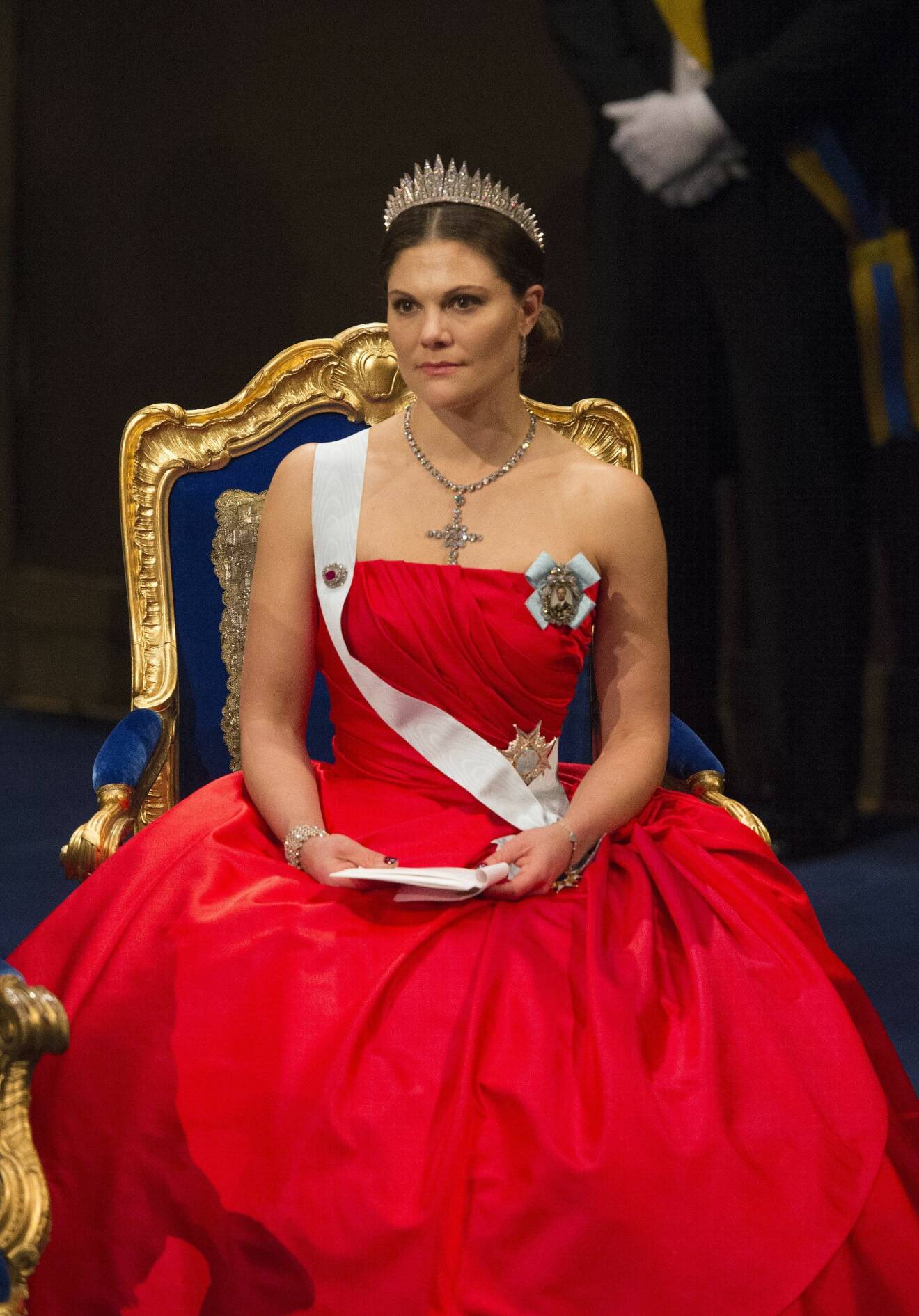 Kronprinsessan Victoria på Nobel 2014