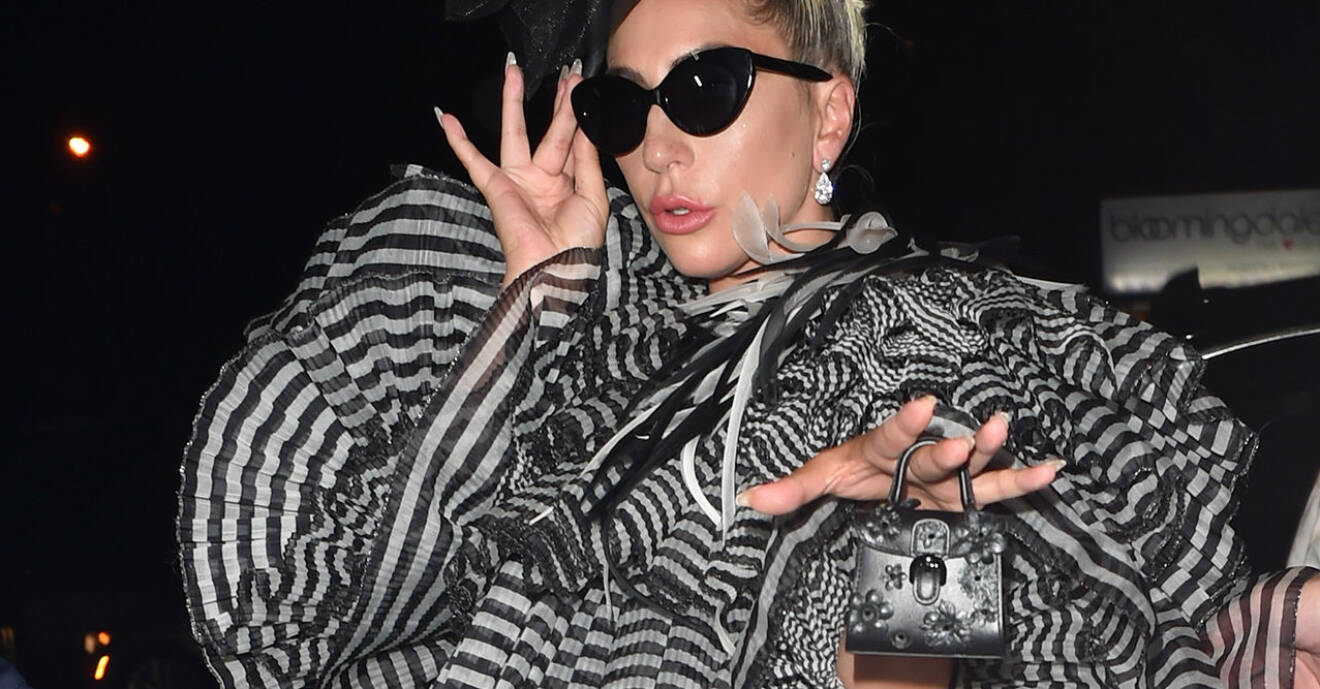 Lady Gaga på fest inför The Met 2019