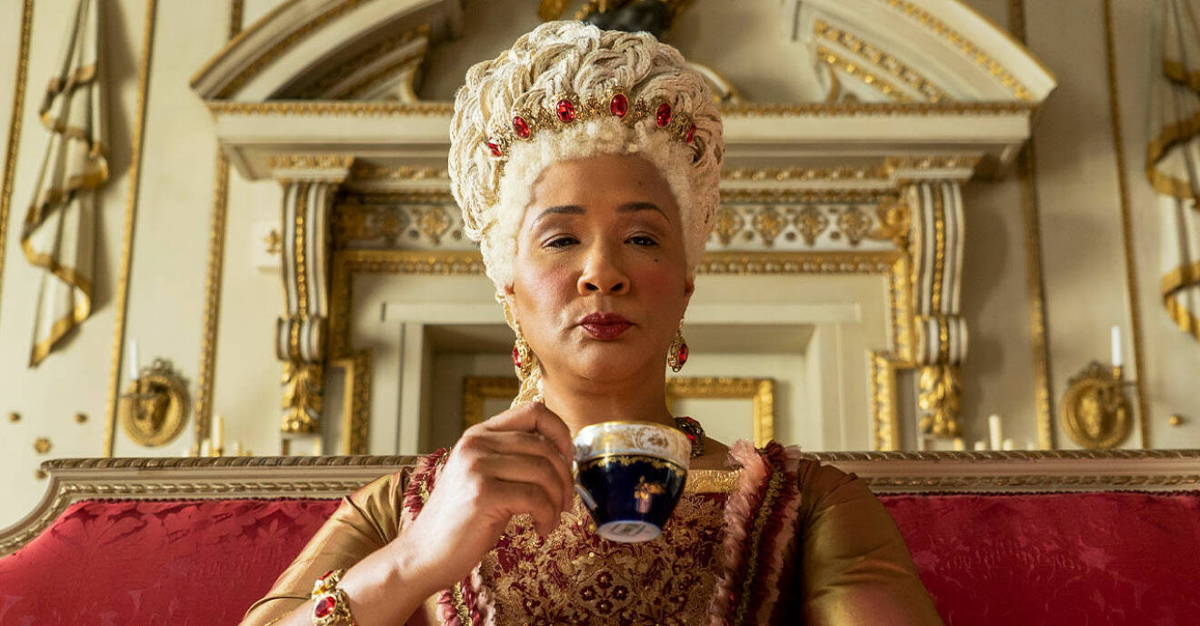 Drottningen i Bridgerton på Netflix
