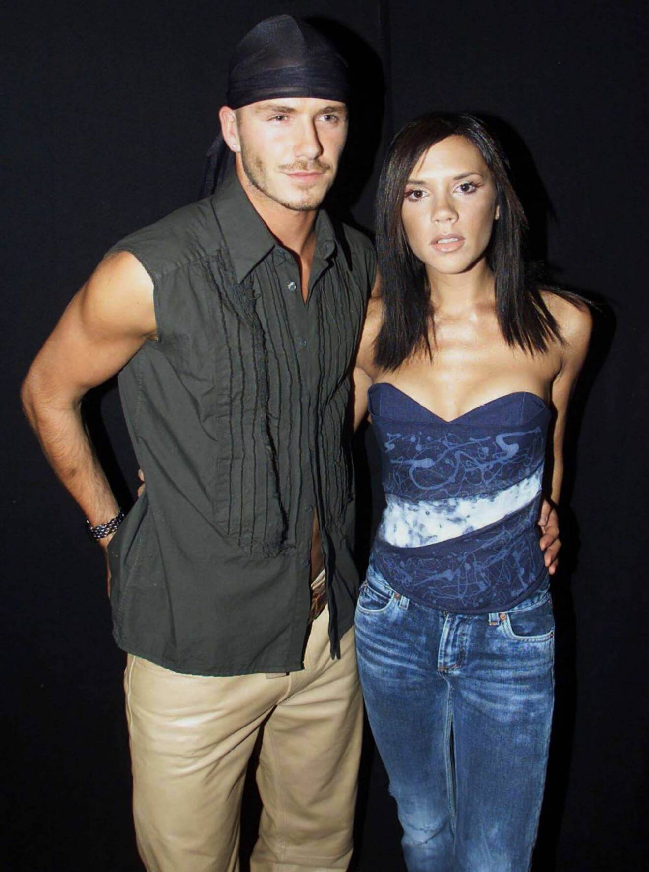 Victoria- & David Beckhams stilresa 2000