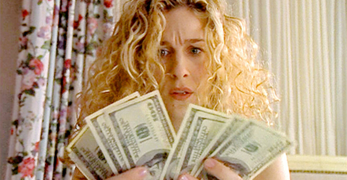 Carrie Bradshaw med massa pengar