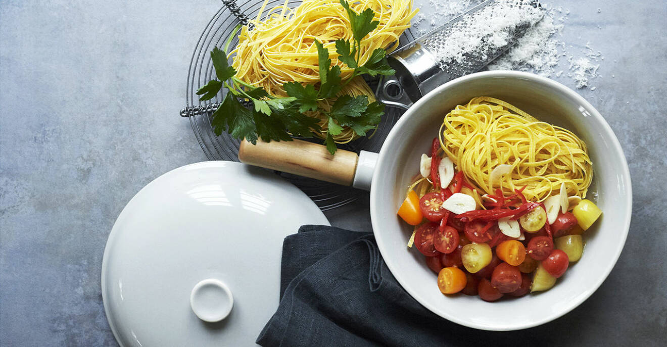 Recept på snabb one pot pasta