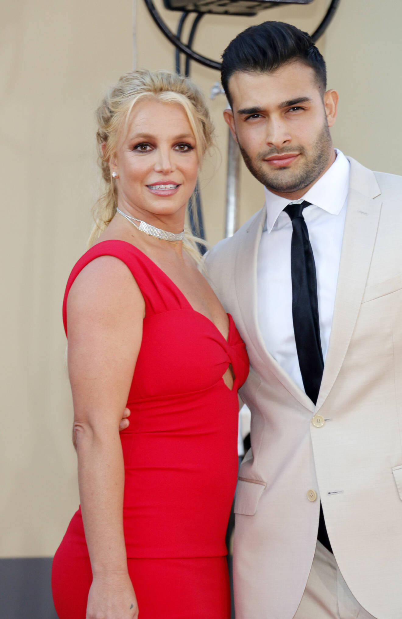 Britney med Sam Asghari 2019
