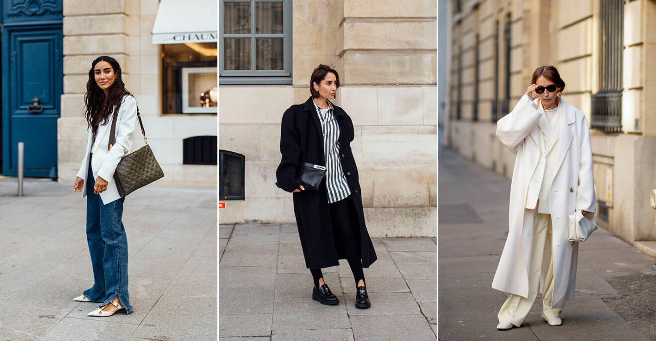 chic streetstyle-inspiration från Paris fashion week aw21