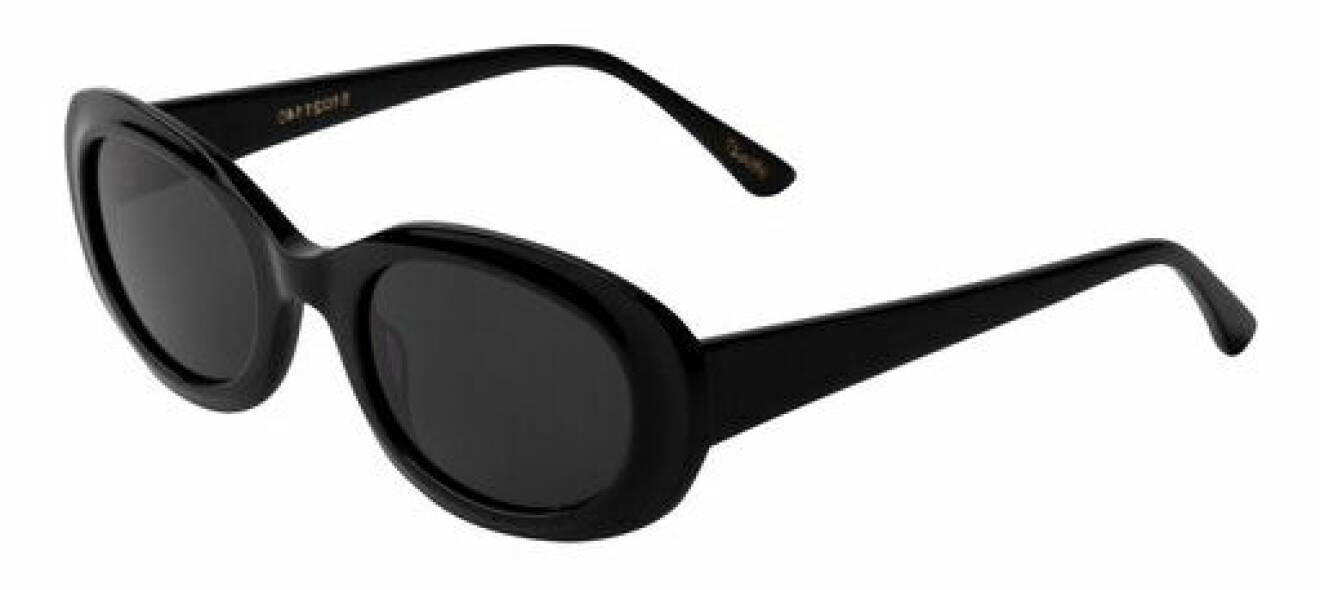 svarta solglasögon corlin eyewear