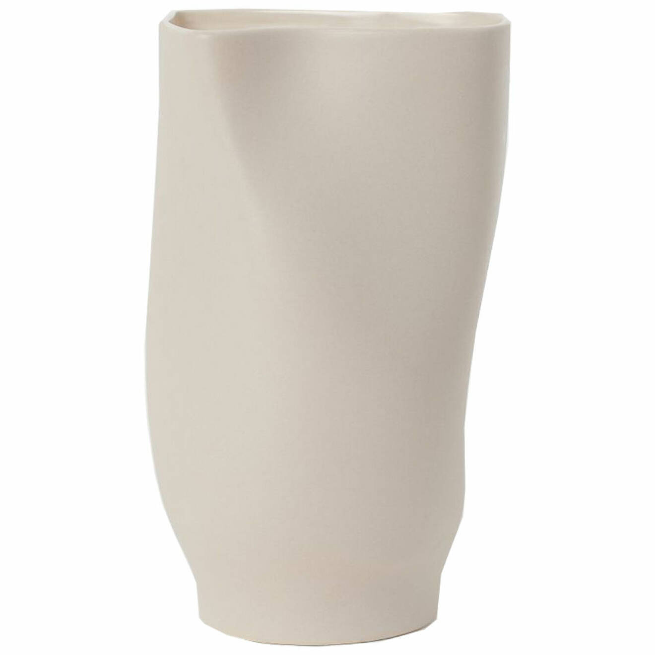 beige vas i keramik från H&amp;M Home