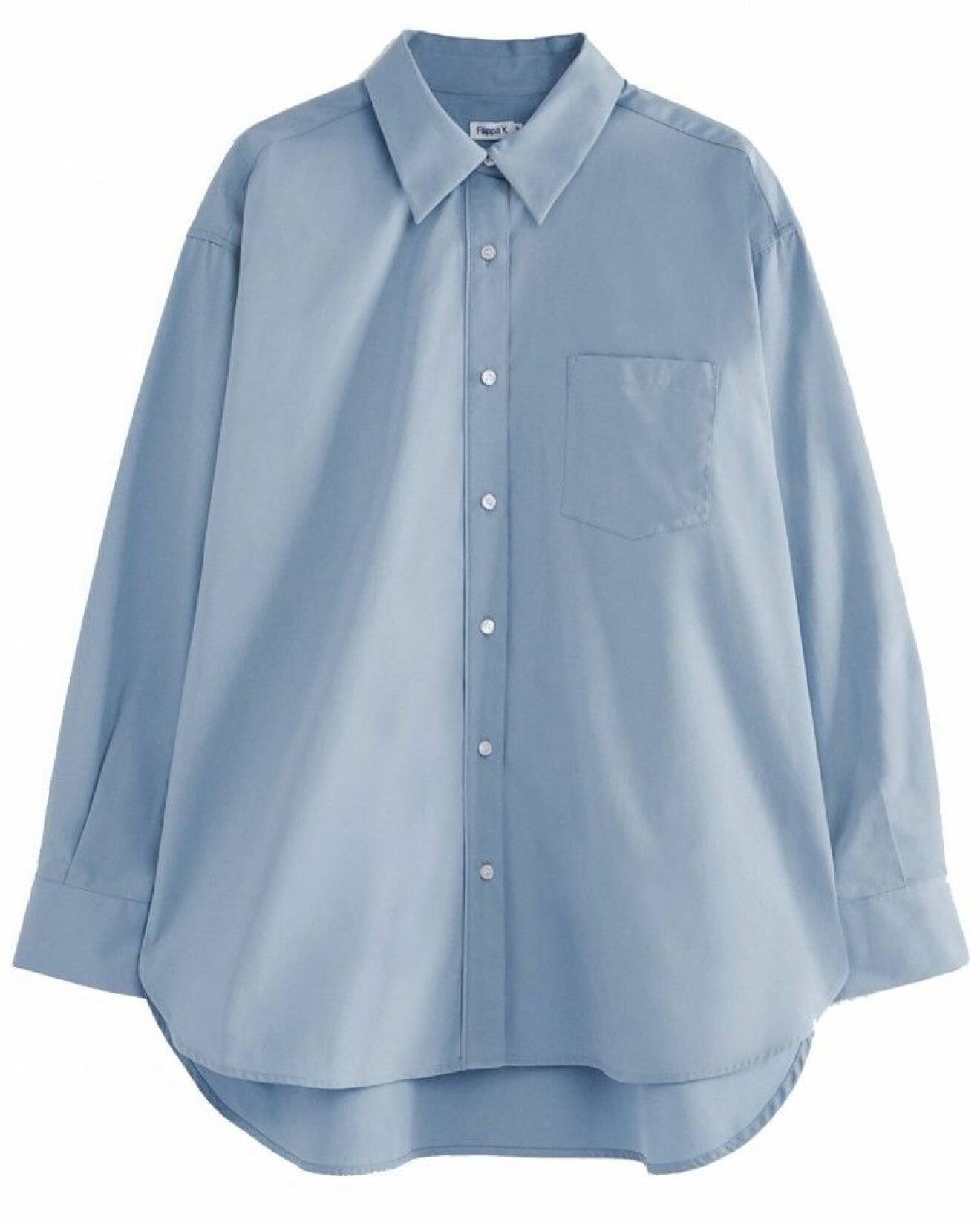 Drömlik, duvblå och oversized skjorta från Filippa K